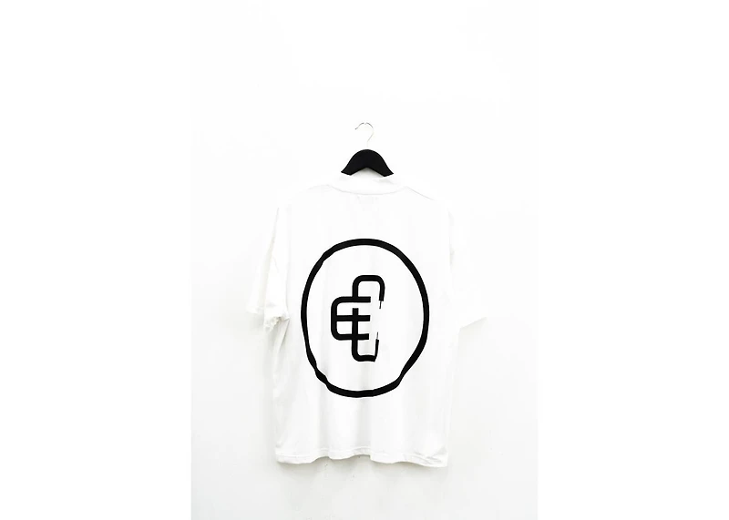 COPPED Seamless Tee Single Layer White Black Logo