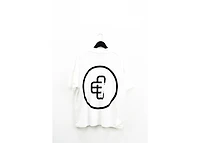 COPPED Seamless Tee Single Layer White Black Logo