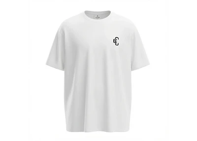 COPPED Seamless Tee Single Layer White Black Logo