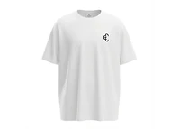 COPPED Seamless Tee Single Layer White Black Logo