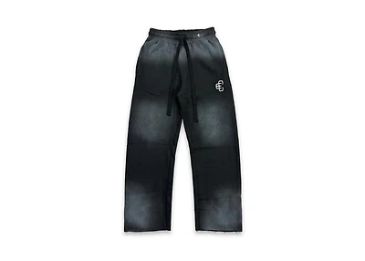 Copped Lightweight Baggy Sweatpants Black