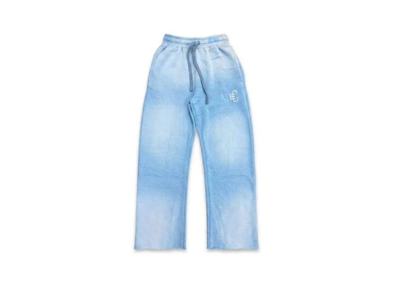 Copped Lightweight Baggy Sweatpants Light Blue