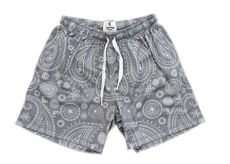 Copped Shorts Paisley Storm