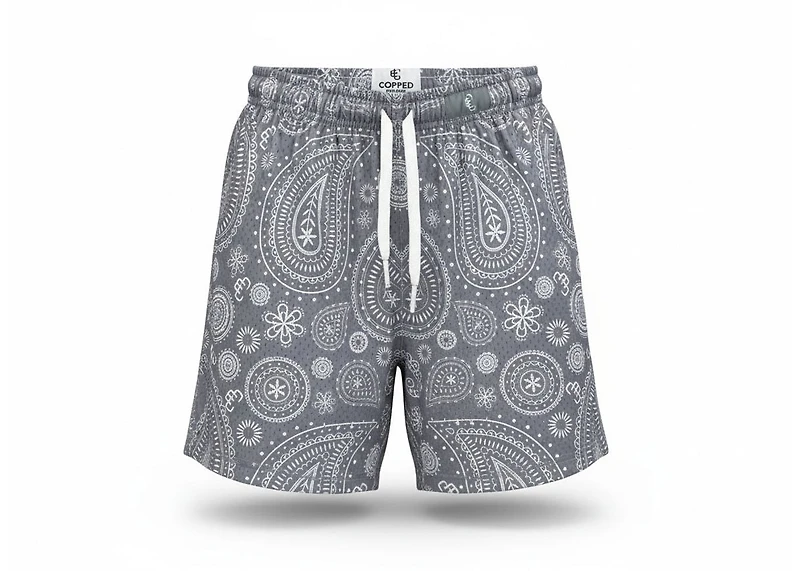 Copped Shorts Paisley Storm