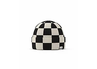 oMA Studios Mohair Logo Skull Cap Black/Cream