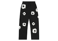 Denim Tears Cotton Wreath Baggy Sweatpants Black