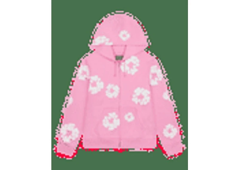 Denim Tears Cotton Wreath Zip Hoodie