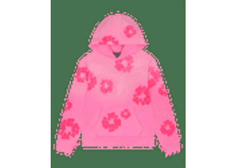 Denim Tears Mono Cotton Wreath Hoodie Pink