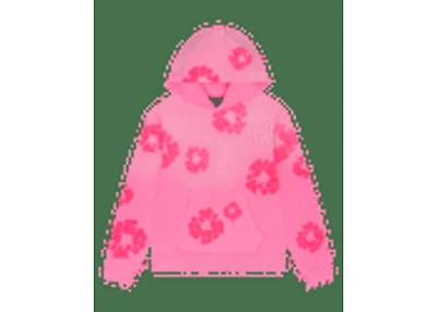 Denim Tears Mono Cotton Wreath Hoodie Pink