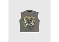 Durags Eagle Grey Cut Off Tee