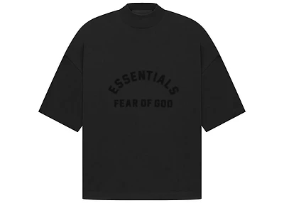 Fear of God Essentials Arch Logo Tee Jet Black