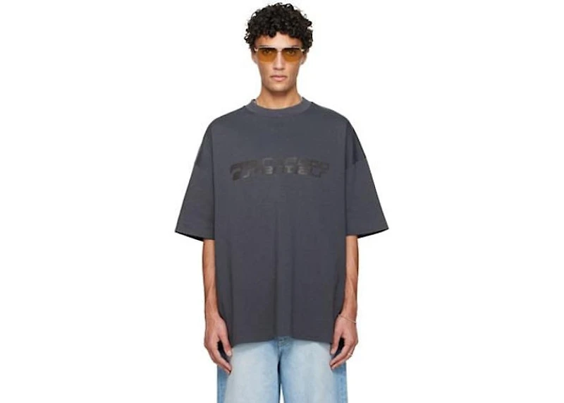 Fear of God Essentials Gray Holiday 90s Short Sleeve T Shirt
