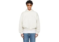 Fear of God Essentials Off-White Holiday Embossed Classic Hoodie