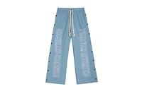 Forever Situated Nylon Track Pants Baby Blue