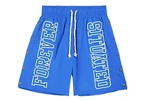 Forever Situated Nylon Track Shorts Royal Blue