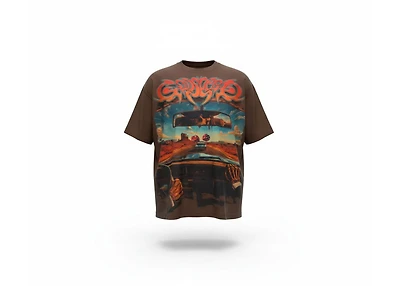 GODSPEED Tee On The Run Mocha