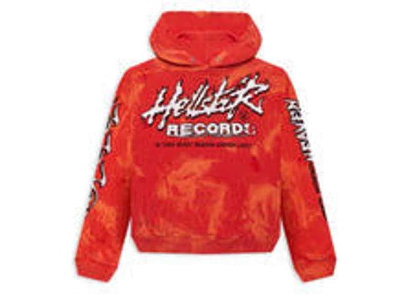 Hellstar Records Lava Wash Hoodie