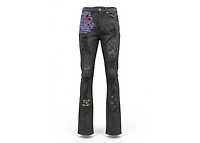 KDNK Jeans KND4838-JET BLACK Doodling