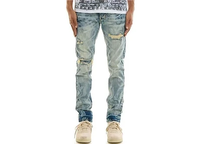 KDNK Jeans KND4877-Blue Printed