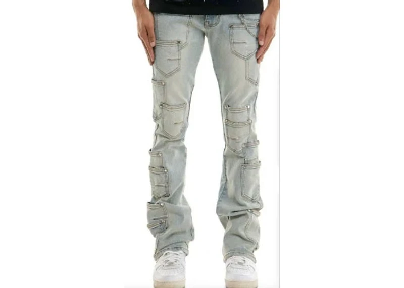 KDNK Jeans KND4882-LT.Blue Pocket