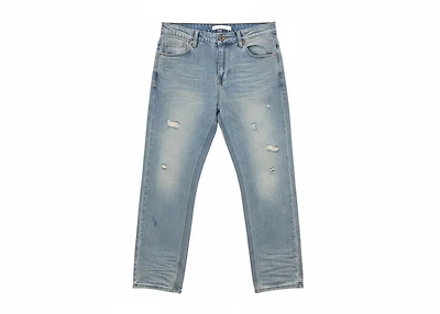 KND4867 BLUE - DISTRESSED JEANS