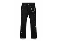 KND4914 JET BLACK - STUDDED JEANS