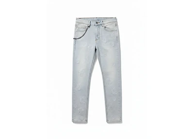 KND4921 LT.BLUE - BUTTERFLY JEANS