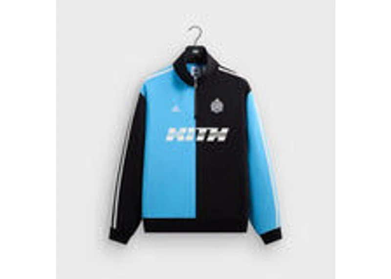 Kith x Messi Football Fleece Quarter Zip Night Navy