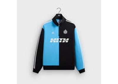 Kith x Messi Football Fleece Quarter Zip Night Navy