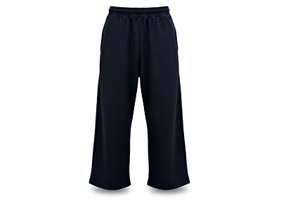 MANI Covered Rhinestone Baggy Sweats "Jet Black"