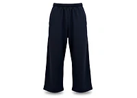 MANI Covered Rhinestone Baggy Sweats "Jet Black"