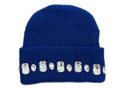 MANI Large Stone Beanie "Royal Blue"
