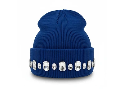 MANI Large Stone Beanie "Royal Blue"