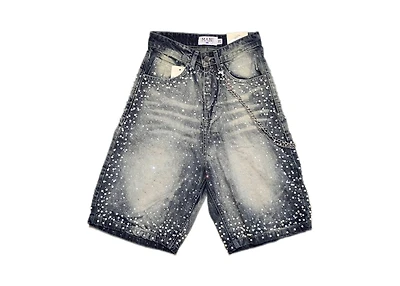 MANI Pearl Denim Shorts