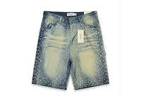 MANI Pearl Denim Shorts