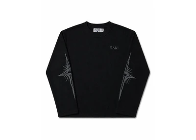 MANI Vertical Logo Thermal Black