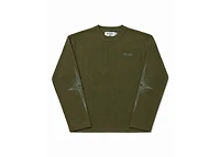 MANI Vertical Logo Washed Thermal Forest Green