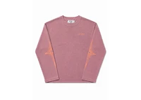 MANI Vertical Logo Washed Thermal Plum