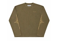 MANI Vertical Logo Washed Thermal Tan