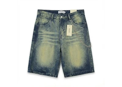 MANI Vintage Denim Shorts Cave Stone