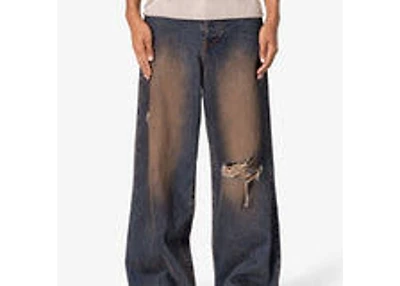 MNML Baggy Rave Denim - Rust