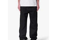 MNML Raw Baggy Denim - Rinsed Black