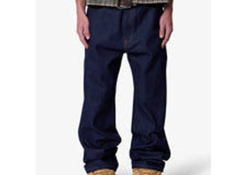 MNML Raw Ultra Baggy Denim - Rinsed Indigo