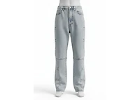 MNML Ultra Baggy Moto Denim - Blue