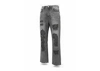 MNML V640 Ultra Ripped Denim Washed Black
