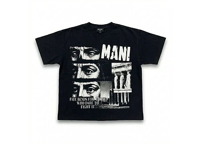Mani Fate Tee Black