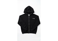 Mani Lightweight Zip Up Hoodie Black