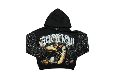 Mixed Emotions Archer Rhinestone Hoodie