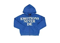 Mixed Emotions Blue End Rhinestone Hoodie