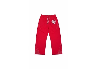 Mixed Emotions Red Classic Nylon Sweats
